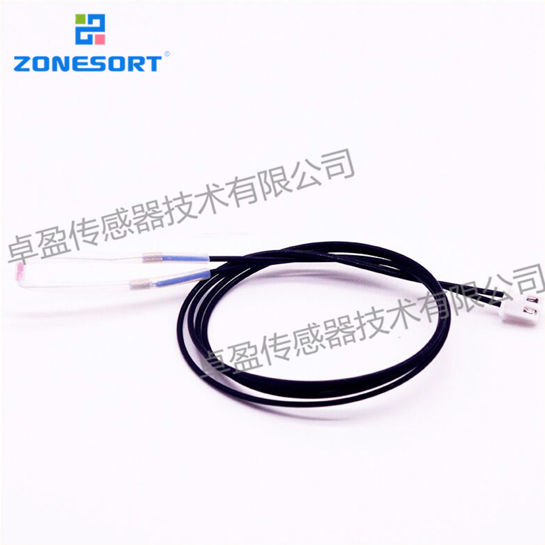 厂家直销 耐高温二极管热敏电阻 铁氟龙线带端子 NTC温度传感器