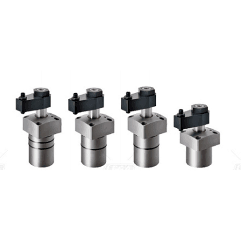 热卖推荐 位置检测器内置式上法兰双动型转角缸 小巧型双动气检缸