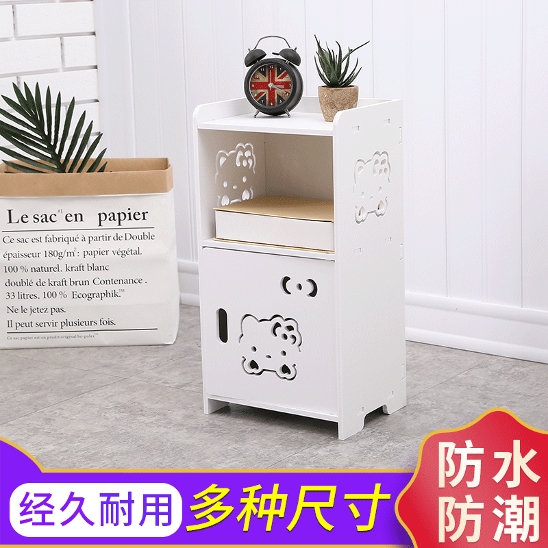 飞逸现代简约迷你收纳储物柜酒店实木床头柜北欧经济型床头柜批发