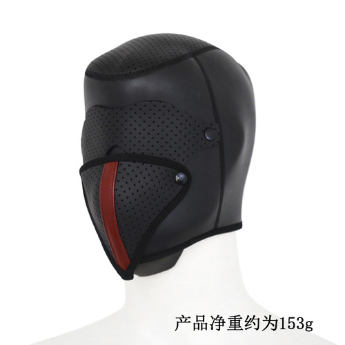 Factory wholesale fun adult foreign trade export headgear new dog headgear nightclub performance K9 can mask leak