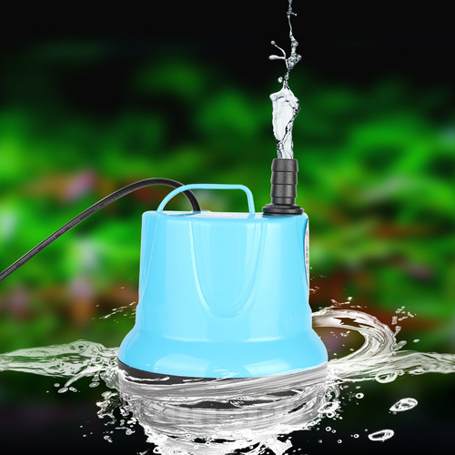 European and American fish tank submersible pump, three-in-one water pump, aquarium bottom suction pump, fountain rockery aquarium circulation pump