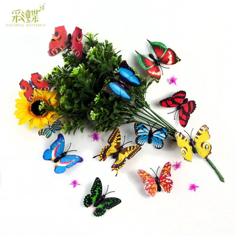 6 см Моделирование однослойный стержень бабочка с стержнем Цветочная композиция украшение бабочка цветочная композиция аксессуары ваза украшение бабочка