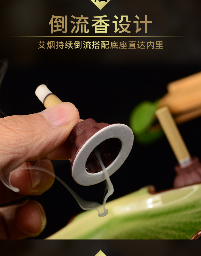 Moxa Stick-on Patches 50 Pieces Five Year Aged Mugwort Ai Tiao Warm Topical Wellness in use