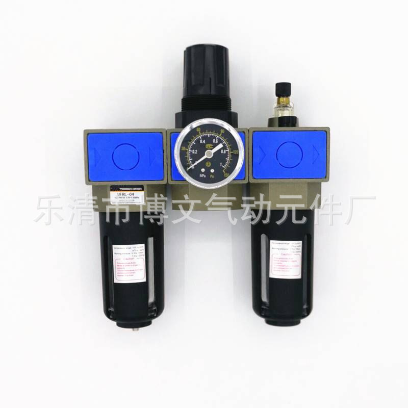 SHAKO新恭过滤减压阀UFRL-02三联件气源处理器