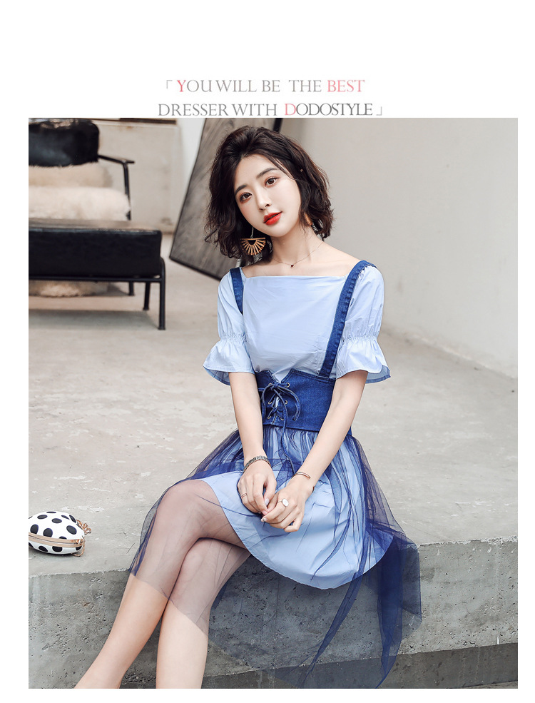 Costume femme MARQUE INDéPENDANTE en Coton denim mesh - Ref 3335555 Image 30