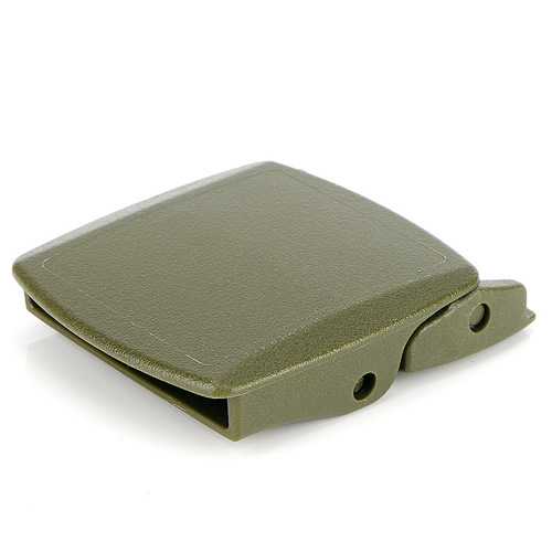 YKK buckle plastic flat rubber buckle plastic steel belt environmentally friendly buckle mold custom-made belt buckle 3.8