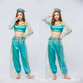 阿拉丁神灯茉莉公主cosplay公主裙COS楚乔万圣节演出服装
