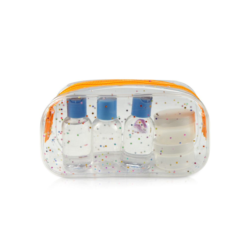 PVC胶骨袋子PVC大容量收纳袋透明PVC化妆品袋PVC包装袋子