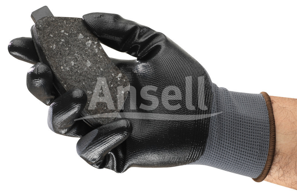 1/2丁腈浸胶尼龙手套\EDGE48-128\丁腈涂层\耐磨、耐撕、耐刺穿、防割