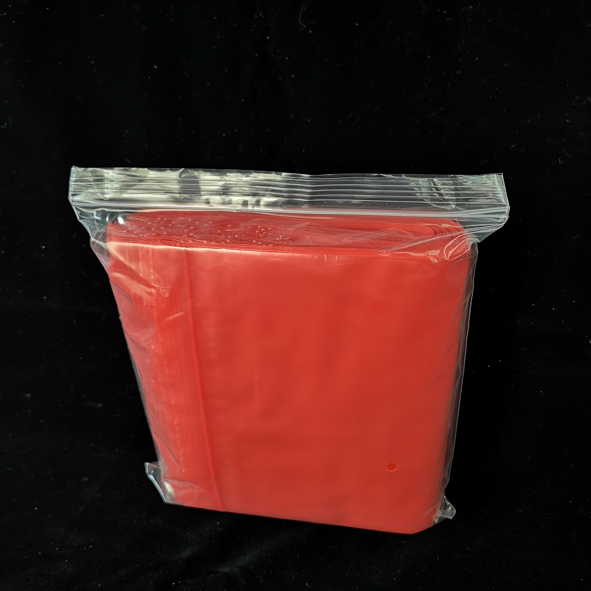 自封袋 封口袋 PE密封骨袋 pe袋透明塑料包裝塑料袋 紅色防靜電袋