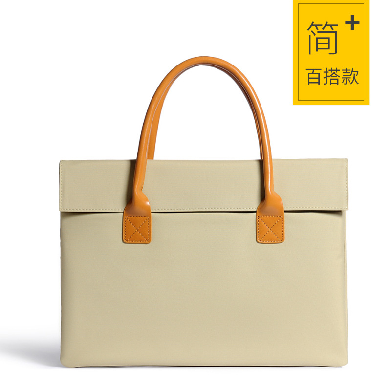 Zhan Ye Mac Book Apple Gift Simple Multi- Function Laptop Liner Bag Contrast Color Handbag