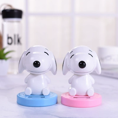 Hot selling solar doll car Car ornaments - 1010115-puppy