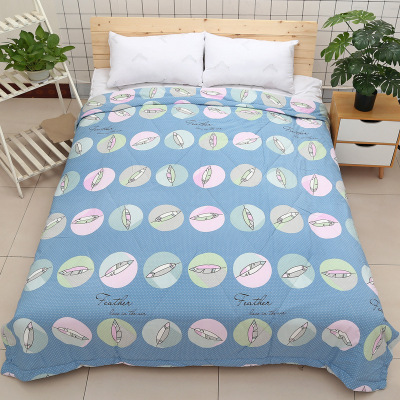 处理款夏凉被空调被纤维被单人款双人款 一件代发|ms