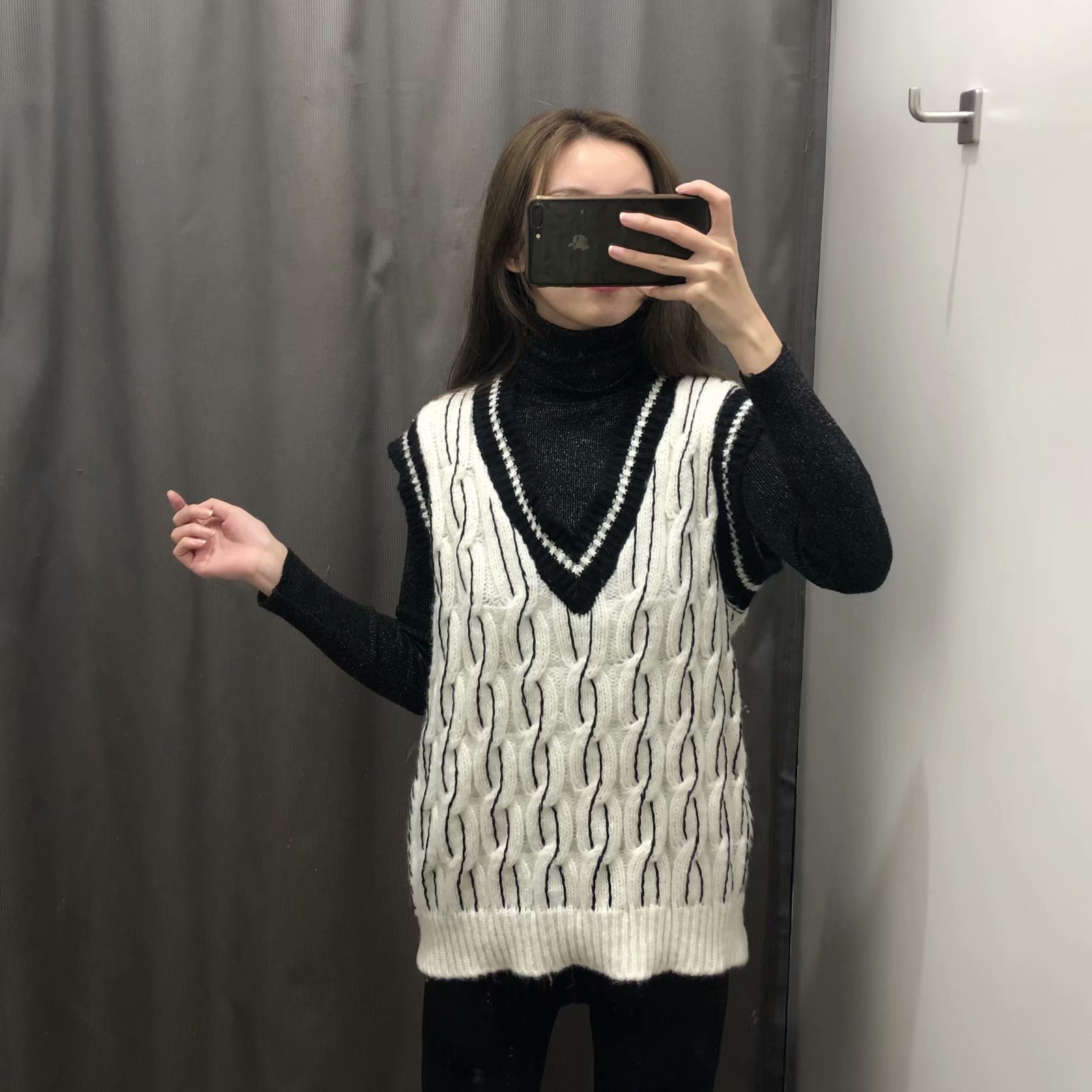 Gilet femme en Mélange de coton - Ref 3317283 Image 11