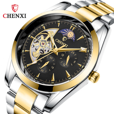 watch Mechanical watch Dawn brand business affairs watch 8801 Guangzhou Manufactor wholesale man Mechanical watches