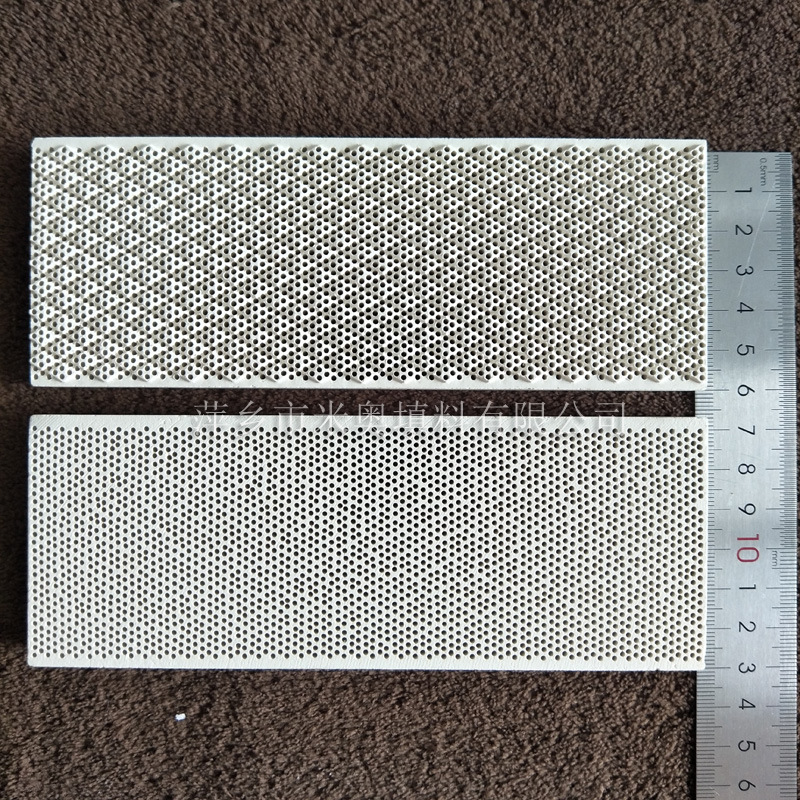 燃烧器炉头配件红外线燃烧板 红外线蜂窝陶瓷板 164x64x13mm
