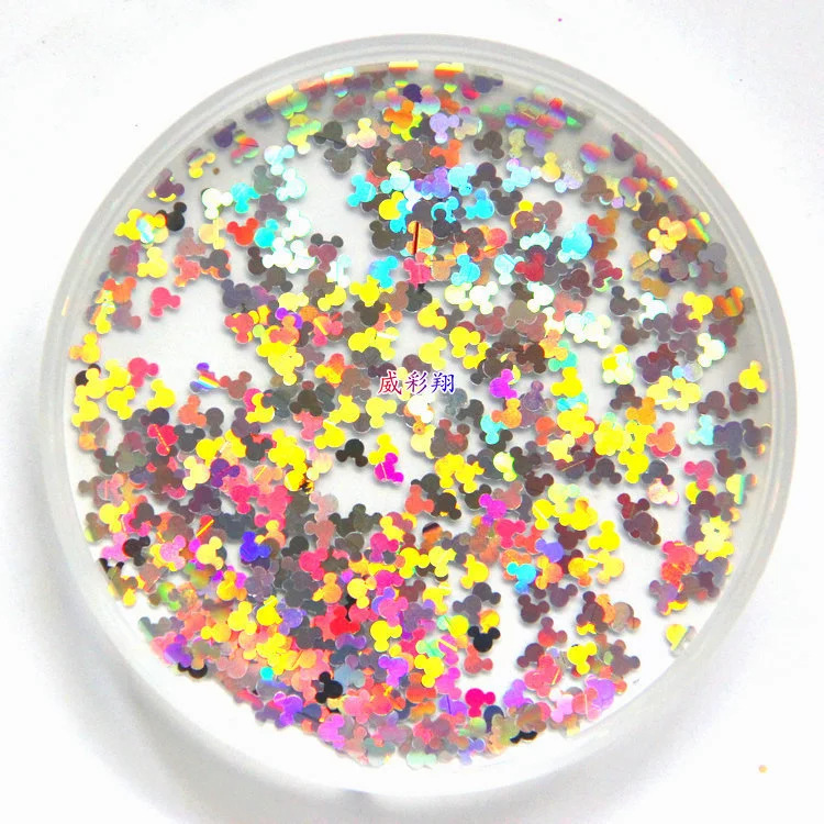 Wholesale of gold onion powder, sequins, hexagonal heart, five-pointed star, irregular-shaped laser colored PET sequins, nail gold powder and glitter powder pic 77