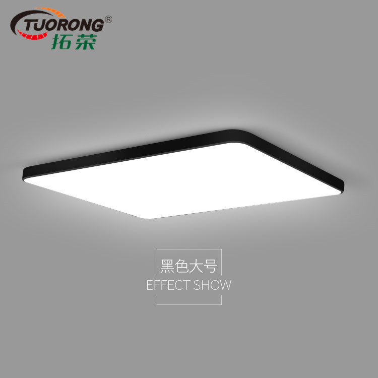 LED ceiling lamp living room bedroom room lamps square Nordic modern simple wrought iron lamp body factory wholesale LED ceiling lamp living room bedroom room lamps square Nordic modern simple wrought iron lamp body factory wholesale