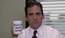 Qdunder mifflin world's best BossϰմɿR˱