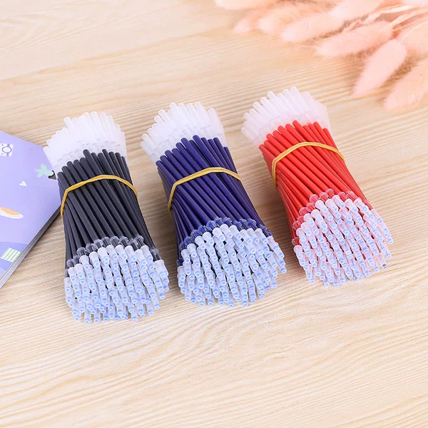 Gel Pen Refill Full Needle Tube 0.5 Refill Red Blue Black Continuous Ink Refill Signature Pen Refill