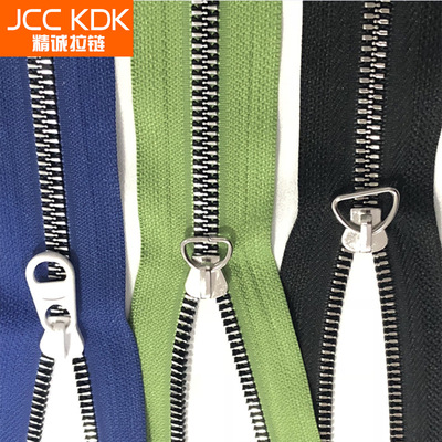 5 8 Resin zipper Corn colour Gold-plated Code. factory Direct selling size customized