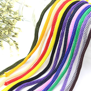 Factory direct supply polypropylene hollow core pp rope color nylon gift bag portable corded rope plush toy hanging accessories