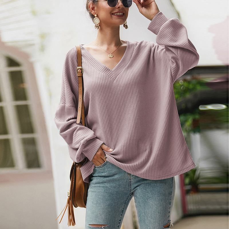 women's new V-neck sexy sweater NSKA8512