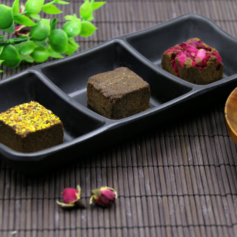 厂家直发云南古法黑糖 老姜原味枸杞手工熬制散装批发红糖姜茶|ru