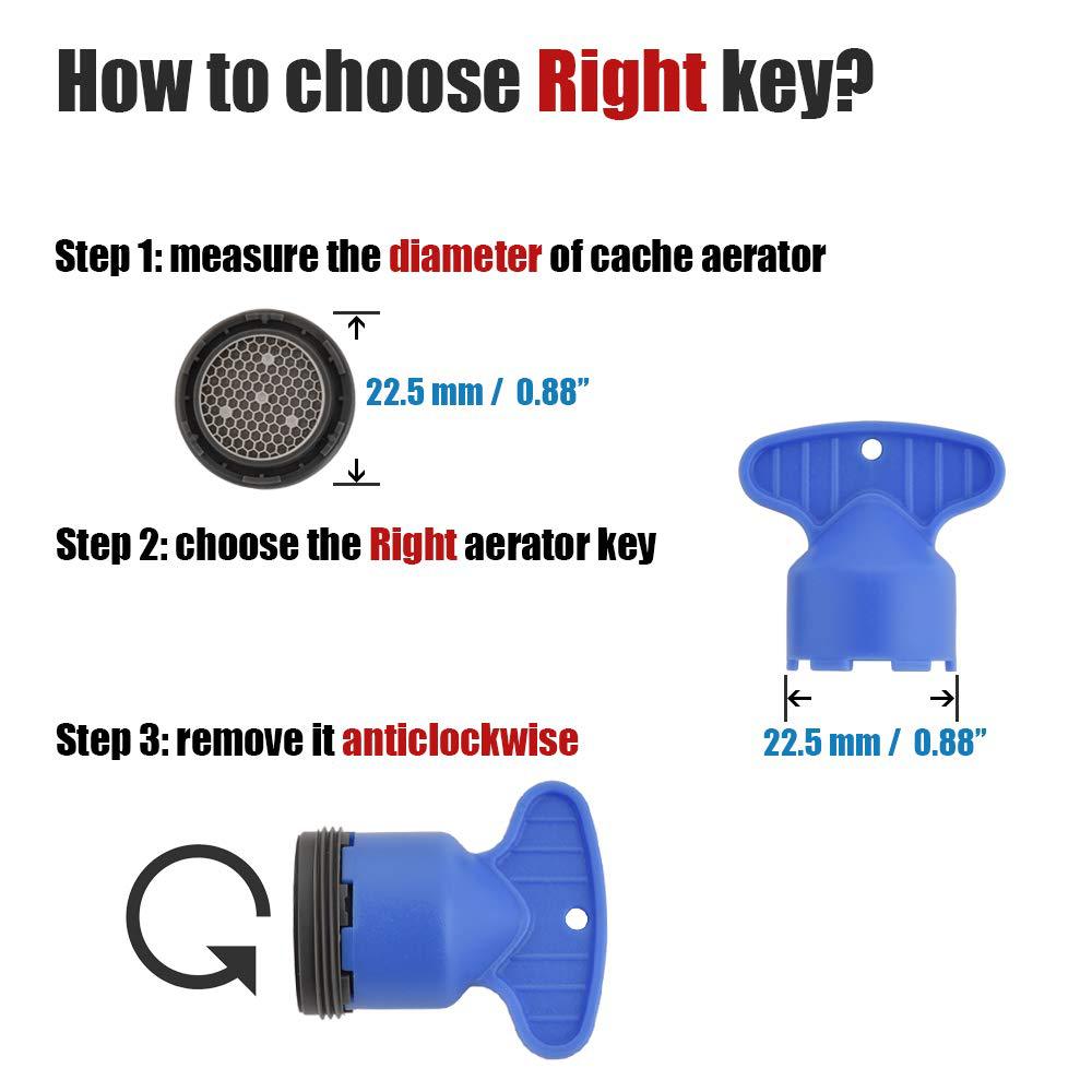 Kitchen and bathroom water outlet filter screen foaming device wrench accessories, faucet water outlet filter device wrench foaming device undefined