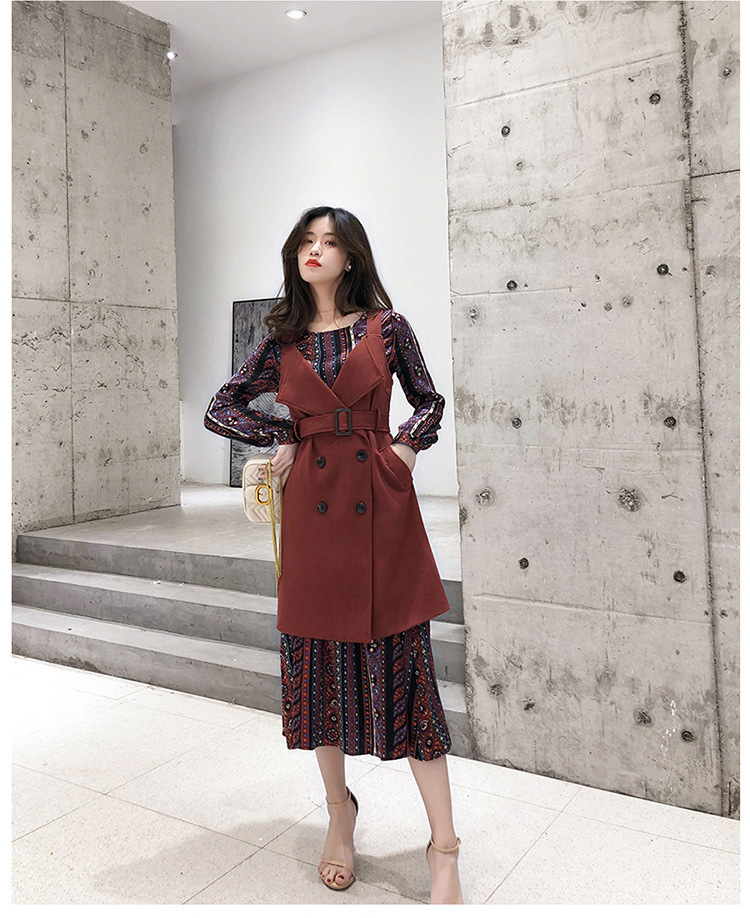 Costume femme en Mélange de fibres chimiques - Ref 3334974 Image 18