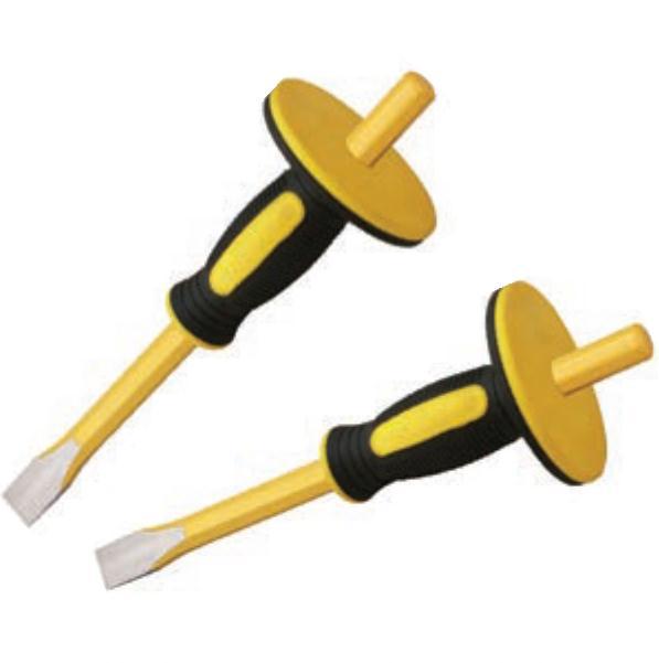 胶柄喷塑八角钢扁凿,(16*300)mm/鹰之印