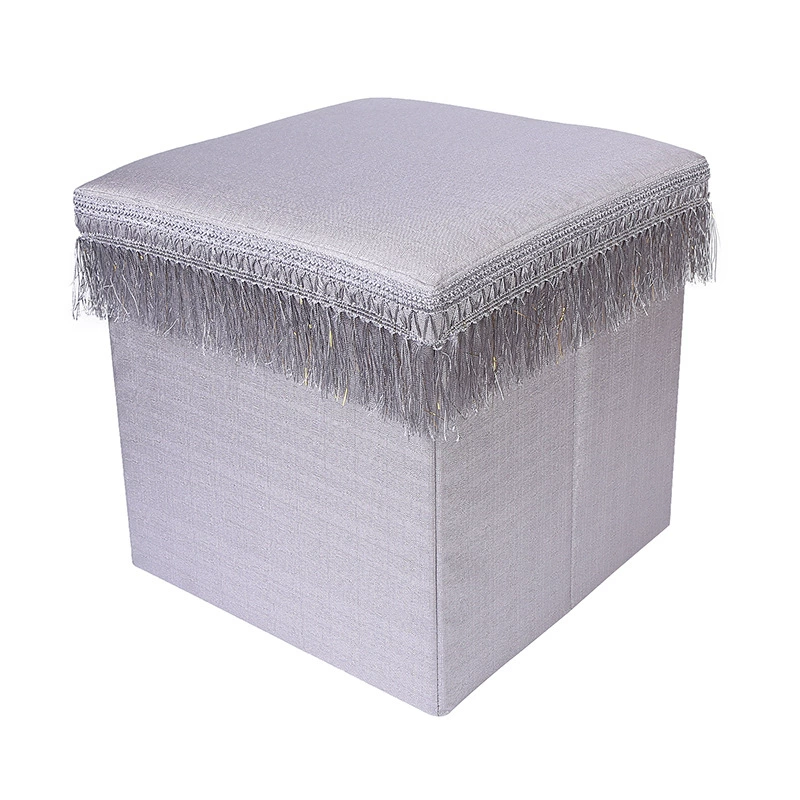 Складной табурет для хранения, табурет для переобувания, органайзер-ящик для хранения, домашний табурет для хранения, складное хранилище, разборное хранилище.