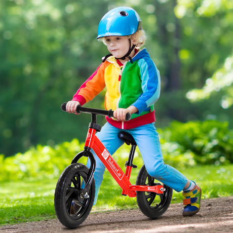 抖音同款 儿童平衡车 无脚踏两轮自行车 滑行学步车|ru