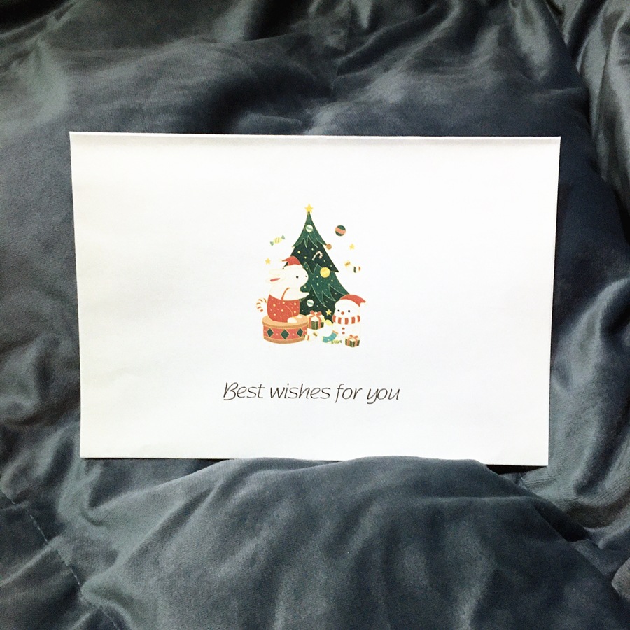 文藝複古西式聖誕信封 邀請函聖誕卡 廠家直供 支持壹件代發