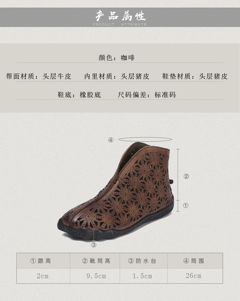 Bottes femme LARKSPUR  DELPHINIUM en En cuir - Ref 3355265 Image 10