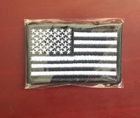 [Oferta especial] en stock suministro Midea pegatinas nacionales bandera bordado Velcro hombro izquierdo pegatinas de tela mochila pegatinas Accesorios