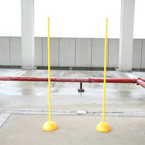 Significant pole football training supplies snake run around pole obstacle pole basketball football pole water-filled base corner flag wholesale
