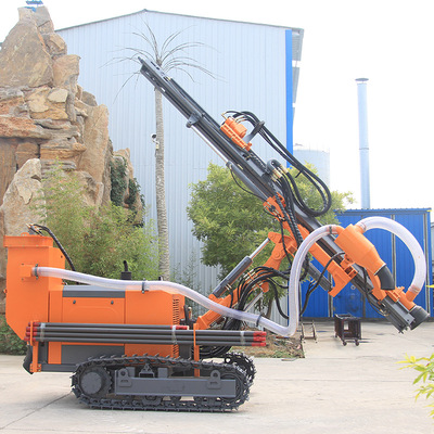 Track Pneumatic Drilling rig fully automatic Open air Down-hole drill Track DTH Drill