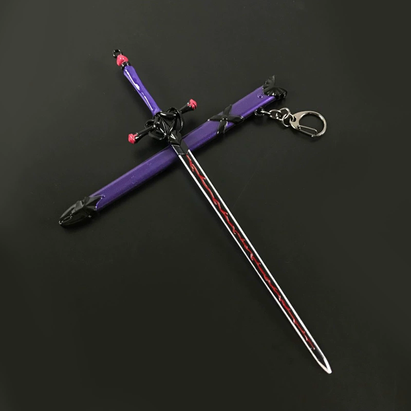Судьба ночи Фат Виржин Меч Изделие из сплава 22 см Жан Пингцян Bringing Sphenty Weapon