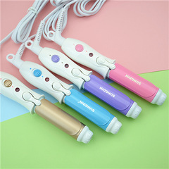 Ceramic glaze mini curling iron air bangs electric curling iron pear flower inner buckle hair iron student curling iron
