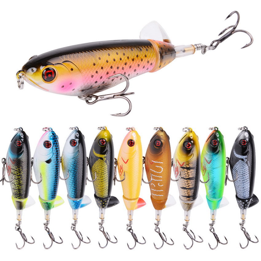 Floating whopper plopper fishing lures 10 Colors hard plastic baits Bass Trout Fresh Water Fishing Lure