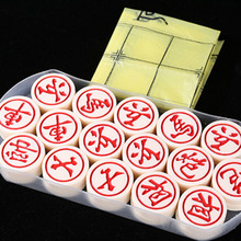 高档3.0 CM 4.0厘米亚克力麻将料中国象棋 带塑料薄膜棋盘