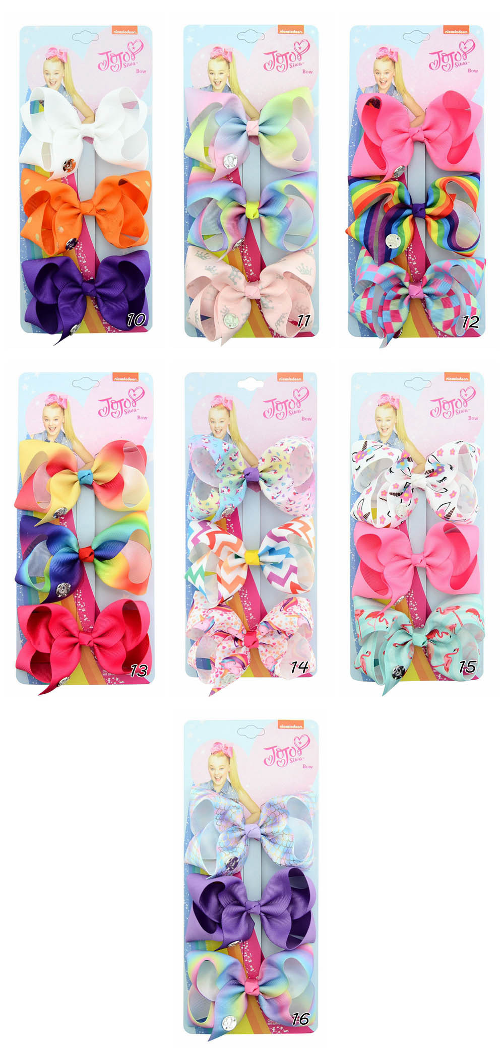Fashion Flower Bow Hairpin Set display picture 2