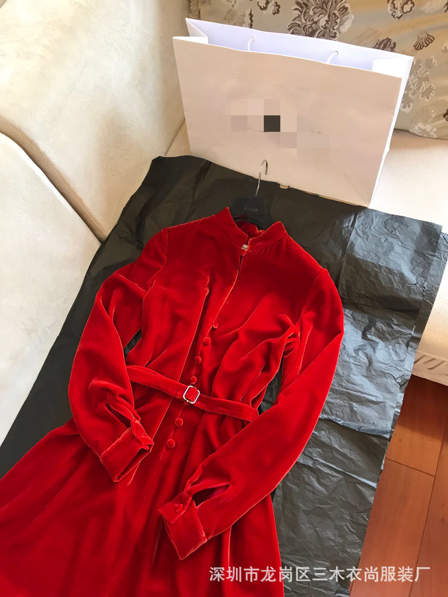 Robe femme en Velours - Ref 3335987 Image 13