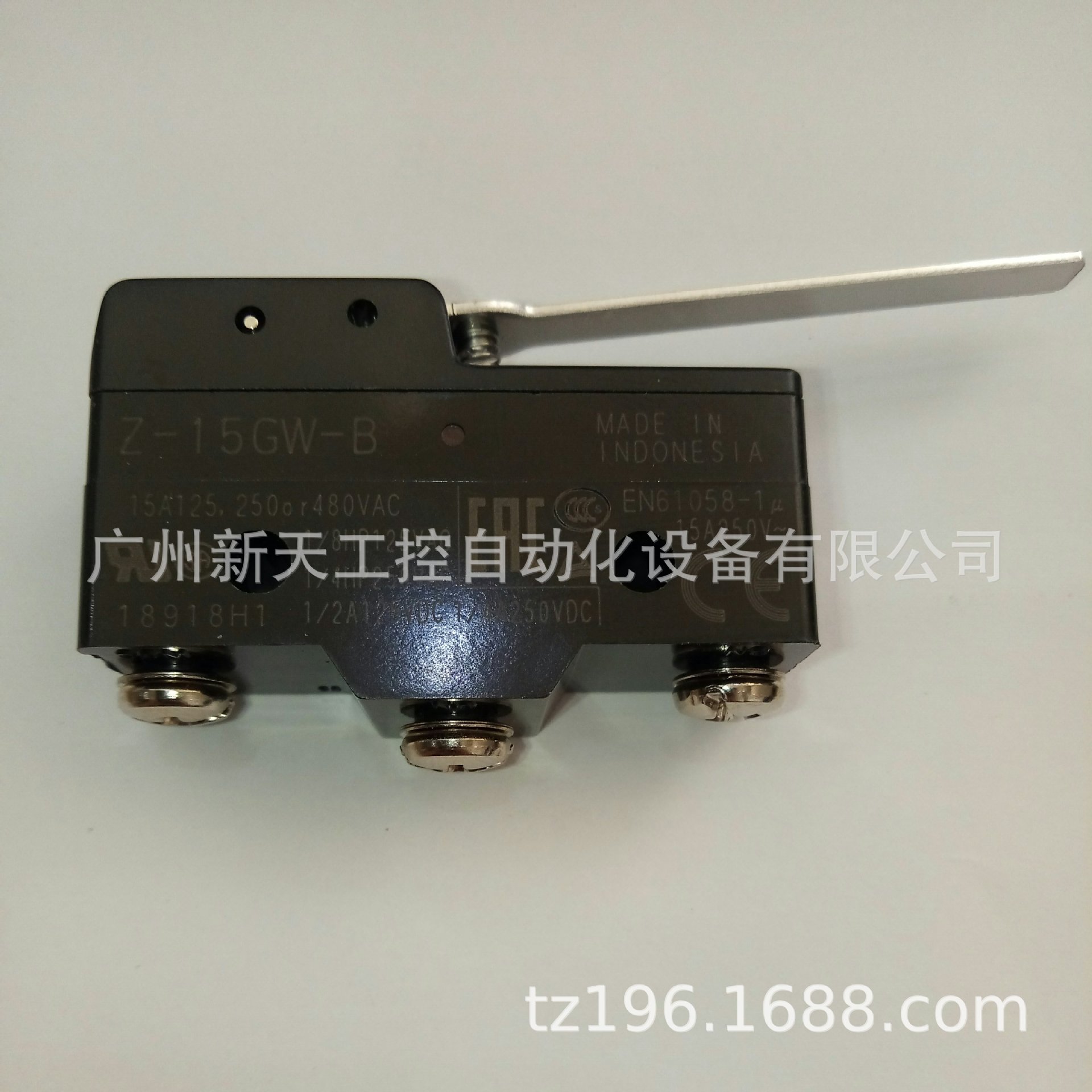 微动开关 一般型 Z系列 Z-15GW-B