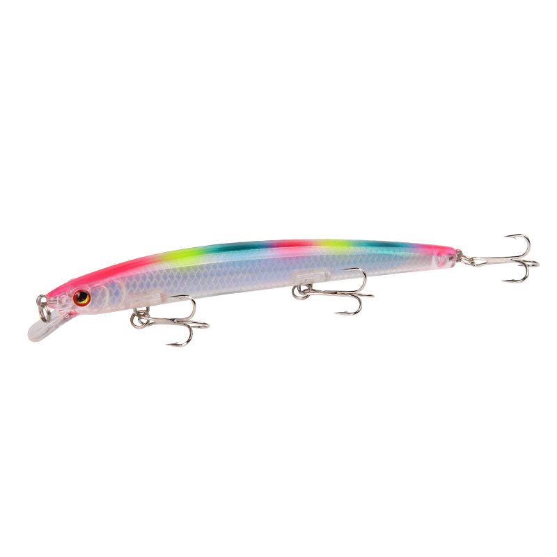 10 Colors Minnow Fishing Lures Kit for Freshwater Bait Tackle Kit for Bass Trout Salmon Fishing Accessories Tackle Box