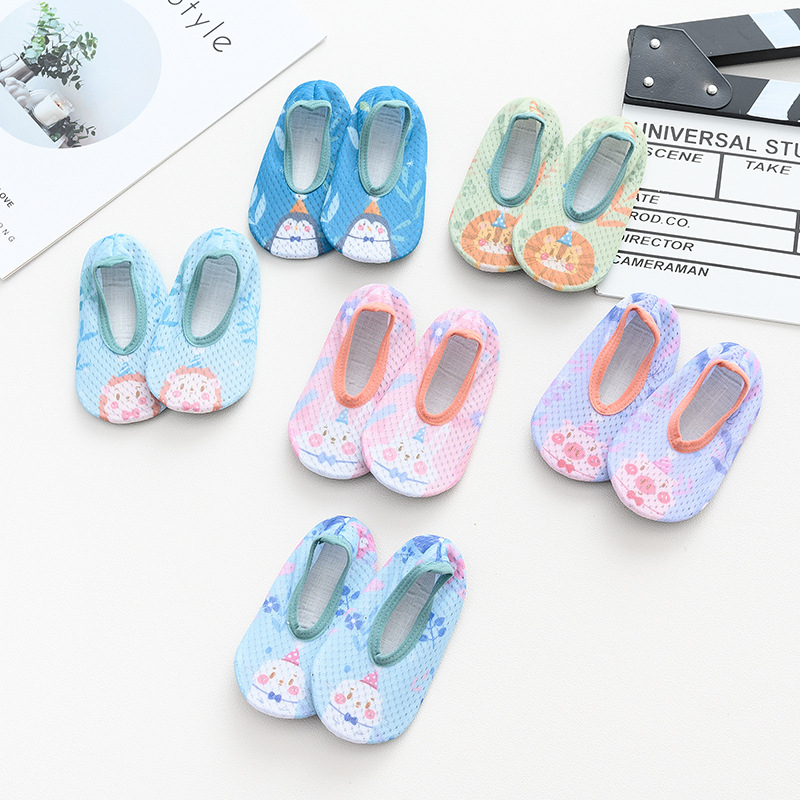 adult Floor socks Socks Cartoon non-slip Socks the republic of korea floor Shoes and socks summer Thin section