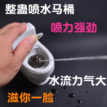 创意整人整蛊喷水马桶玩具 送男女朋友的礼物 新奇恶搞恶作剧水枪