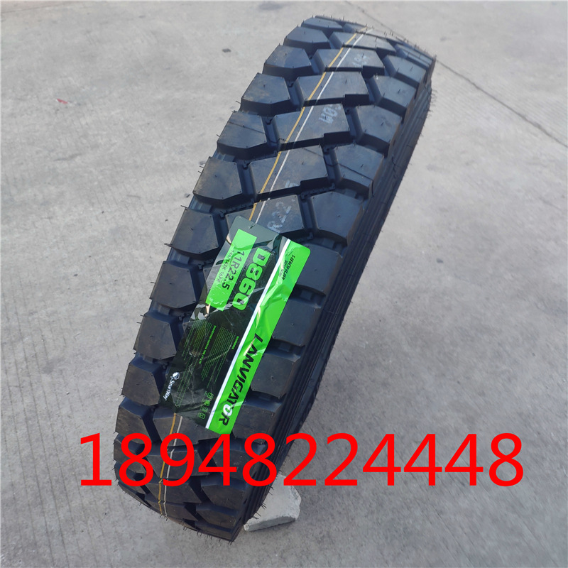 正品 莱威特轮胎11R22.5全钢丝卡客车矿山花耐磨真空轮胎