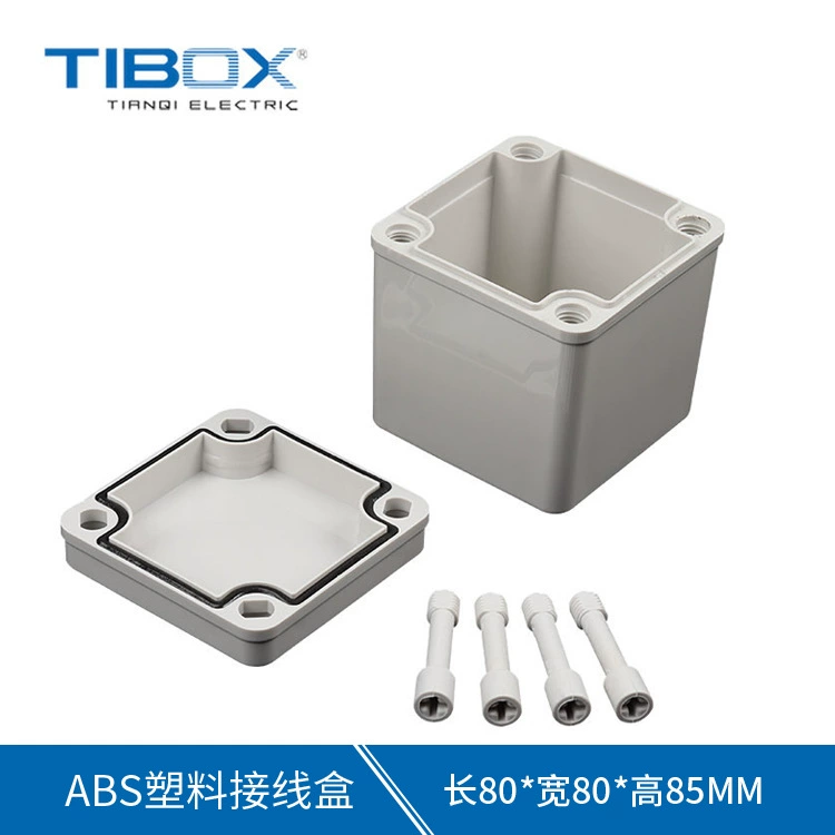 Винта АБС коробки распределения силы ТИБОС провод распределительной коробки промышленного пластикового водоустойчивый проходя распределительную коробку проводки